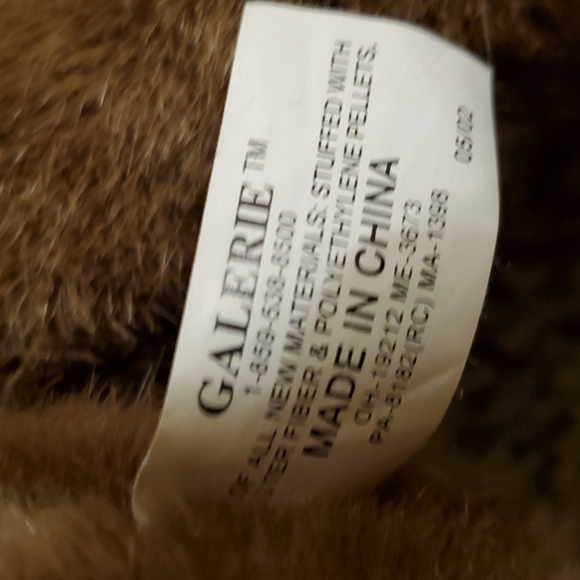 Stuffed teddy bear with reindeer hood - Picture 3 of 3